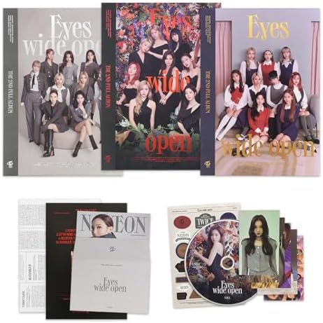 TWICE 2nd Album - EYES WIDE OPEN [ STORY ver. ] CD + Photobook +